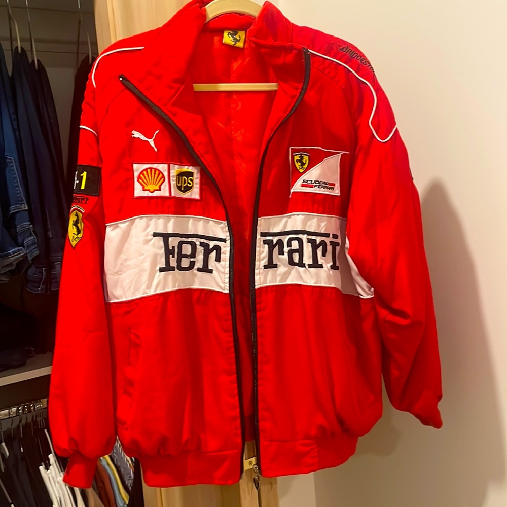 Vintage Ferrari racing jacket
